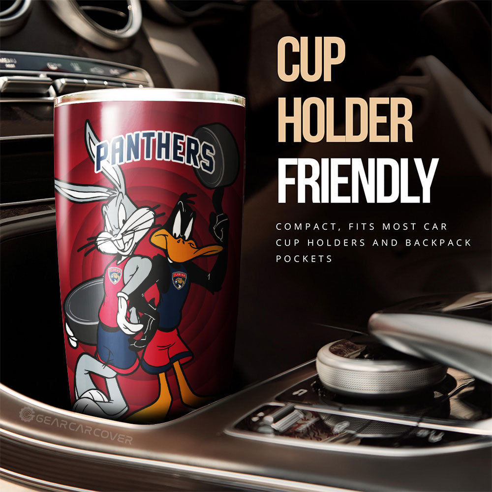 Florida Panthers Tumbler Cup Custom Car Accessories - Gearcarcover - 3