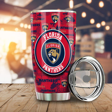 Florida Panthers Tumbler Cup Custom Car Accessories - Gearcarcover - 1