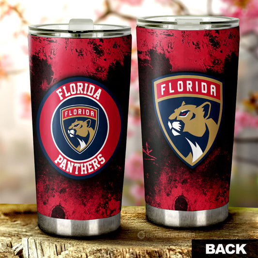 Florida Panthers Tumbler Cup Custom Car Accessories - Gearcarcover - 1