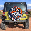 Football Heart Mixed Leopard Denver Broncos Tire Cover With Camera Hole - Gearcarcover - 3