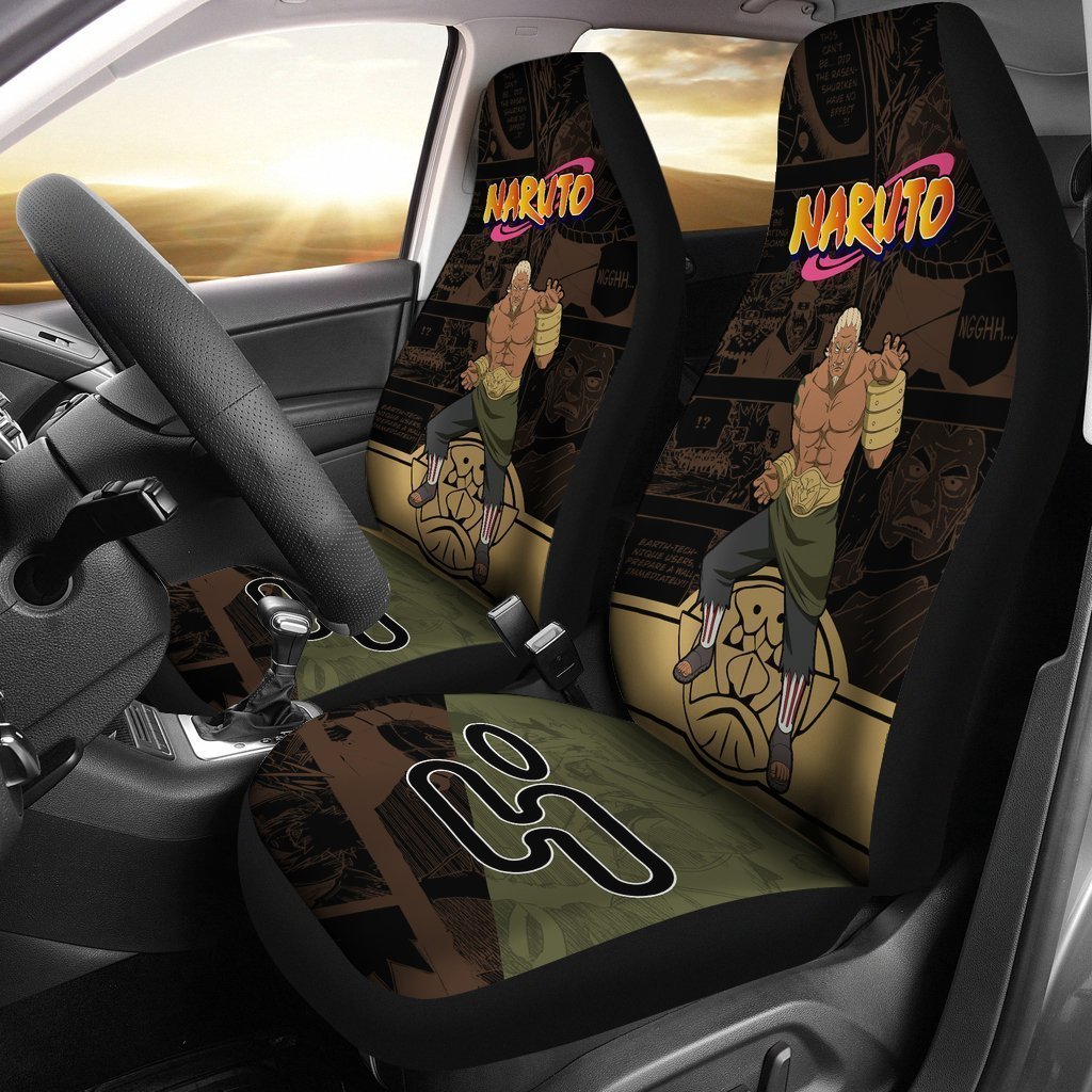Fourth Raikage Car Seat Covers Custom Anime Car Accessories - Gearcarcover - 1