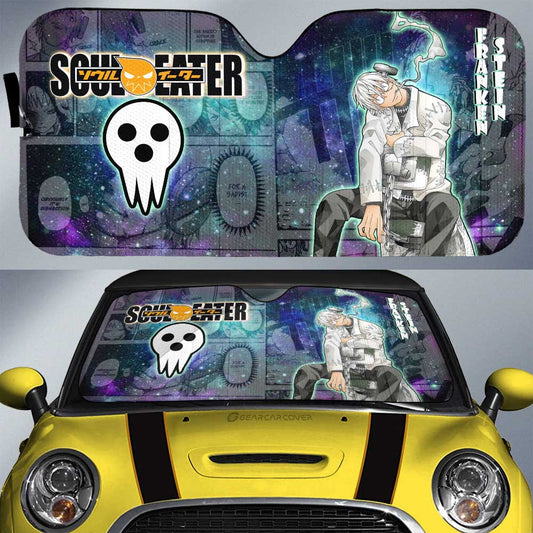 Franken Stein Car Sunshade Custom Manga Galaxy Style - Gearcarcover - 1