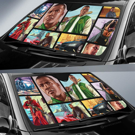 Franklin Clinton Car Sunshade Custom Car Accessories - Gearcarcover - 2