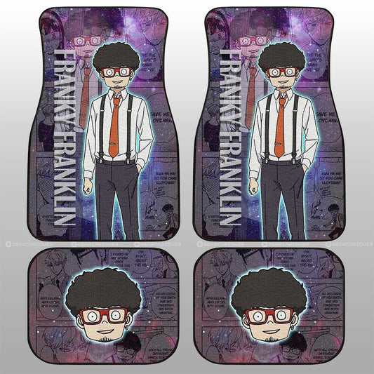 Franky Franklin Car Floor Mats Custom Car Accessories Manga Galaxy Style - Gearcarcover - 2