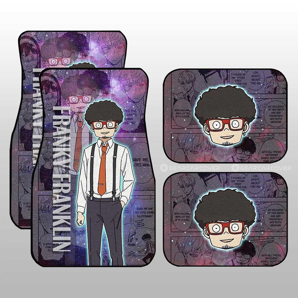 Franky Franklin Car Floor Mats Custom Galaxy Style Car Accessories - Gearcarcover - 1