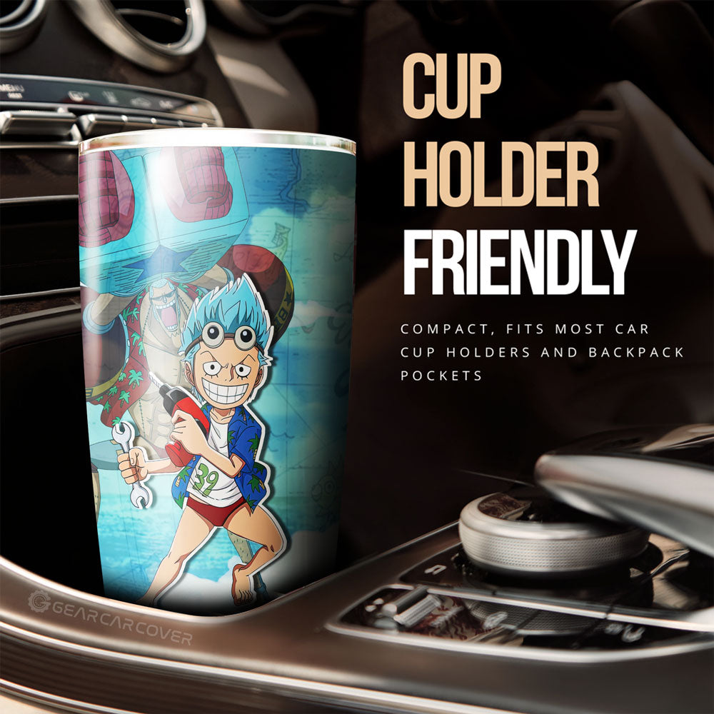 Franky Tumbler Cup Custom Map Car Accessories - Gearcarcover - 2