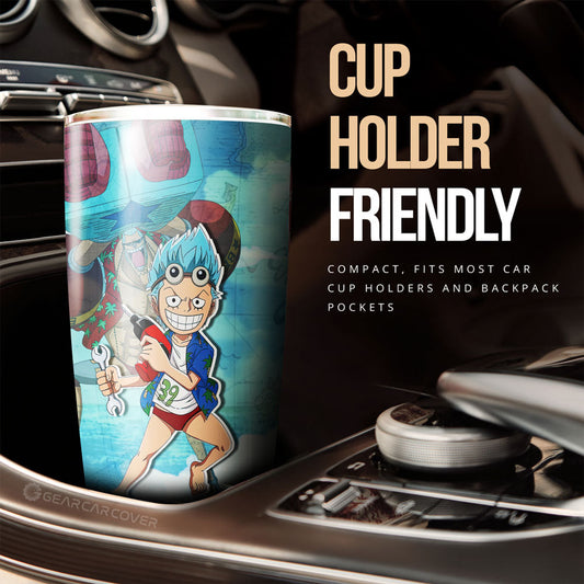 Franky Tumbler Cup Custom Map Car Accessories - Gearcarcover - 2