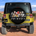 Friends Horror Mashup Spare Tire Covers Custom Car Accessories - Gearcarcover - 2