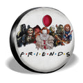 Friends Horror Mashup Spare Tire Covers Custom Car Accessories - Gearcarcover - 3