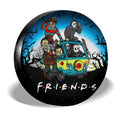 Friends Horror Mashup Spare Tire Covers Custom Car Accessories - Gearcarcover - 3