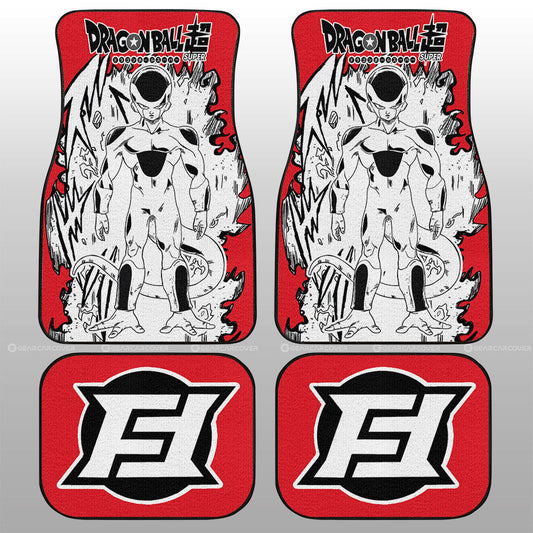 Frieza Car Floor Mats Custom Car Accessories Manga Style For Fans - Gearcarcover - 2