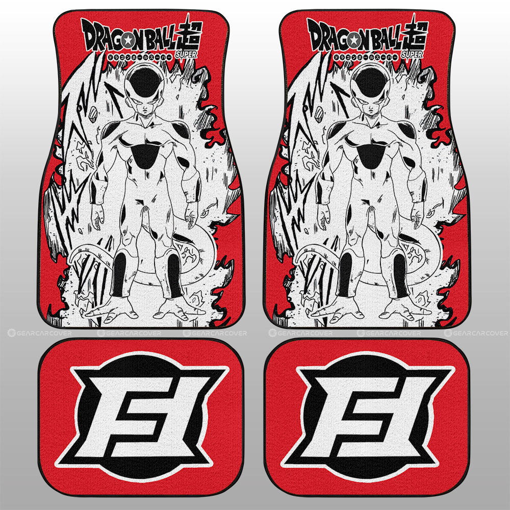 Frieza Car Floor Mats Custom Car Accessories Manga Style For Fans - Gearcarcover - 2