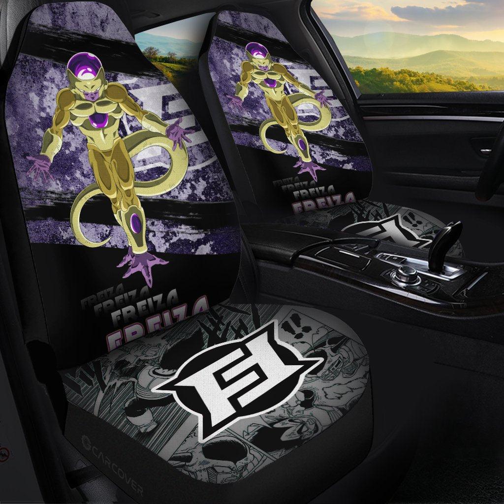 Frieza Car Seat Covers Custom Anime Dragon Ball Car Interior Accessories - Gearcarcover - 1