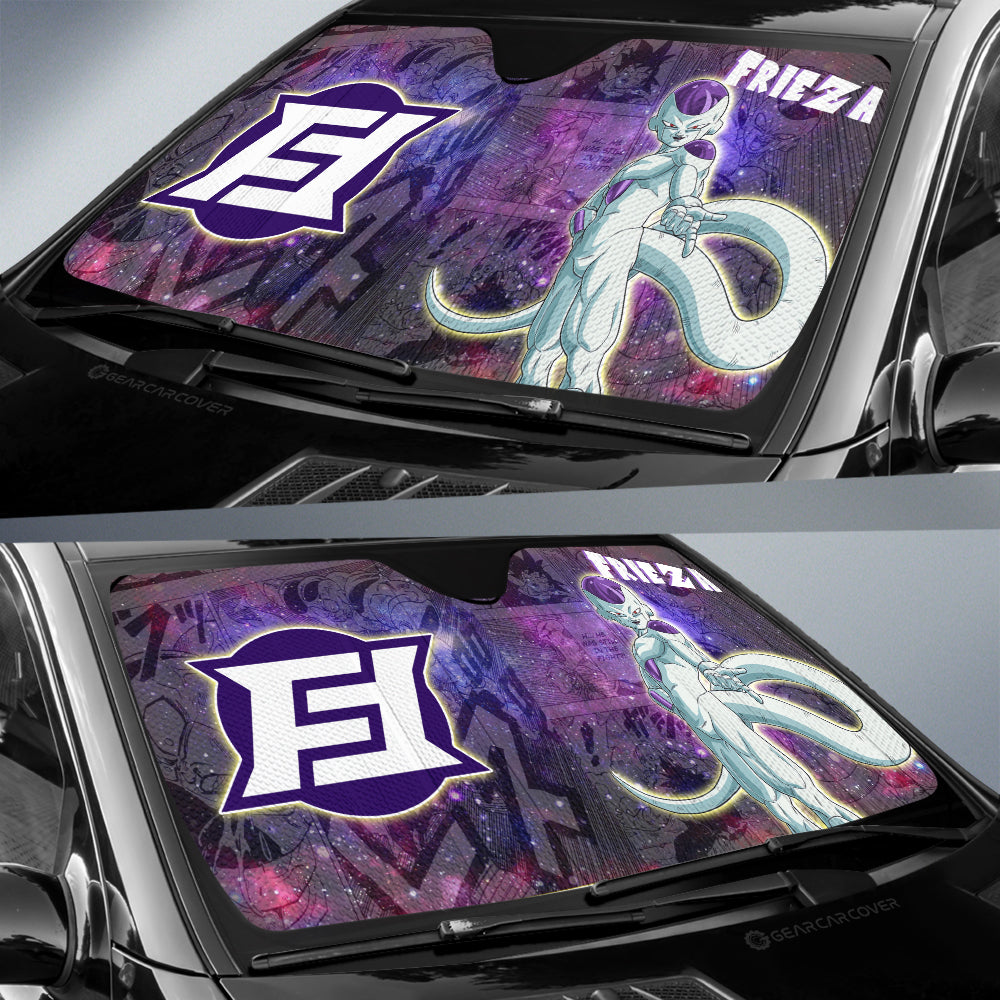 Frieza Car Sunshade Custom Car Accessories Manga Galaxy Style - Gearcarcover - 2