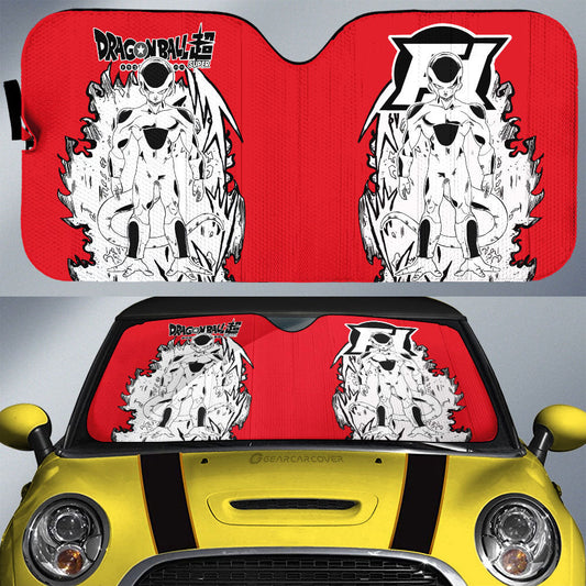 Frieza Car Sunshade Custom Car Accessories Manga Style For Fans - Gearcarcover - 1