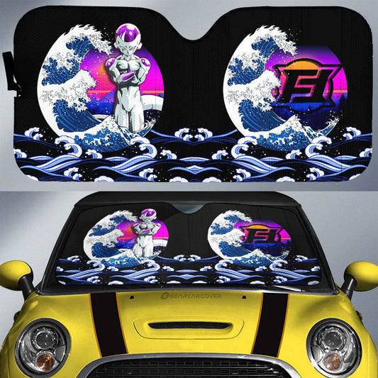 Frieza Car Sunshade Custom Dragon Ball Car Interior Accessories - Gearcarcover - 1