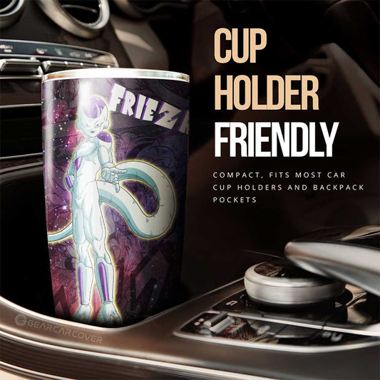 Frieza Tumbler Cup Custom Car Accessories Manga Galaxy Style - Gearcarcover - 2