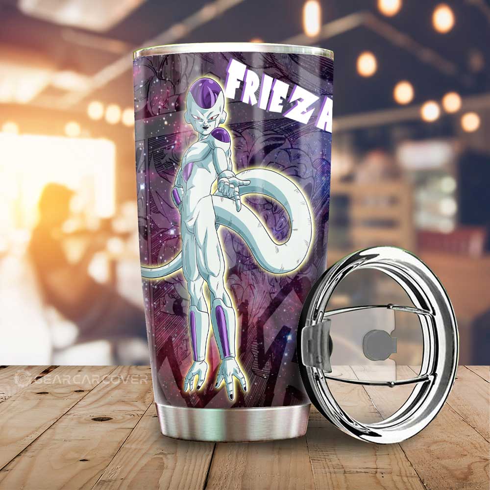 Frieza Tumbler Cup Custom Car Accessories Manga Galaxy Style - Gearcarcover - 1