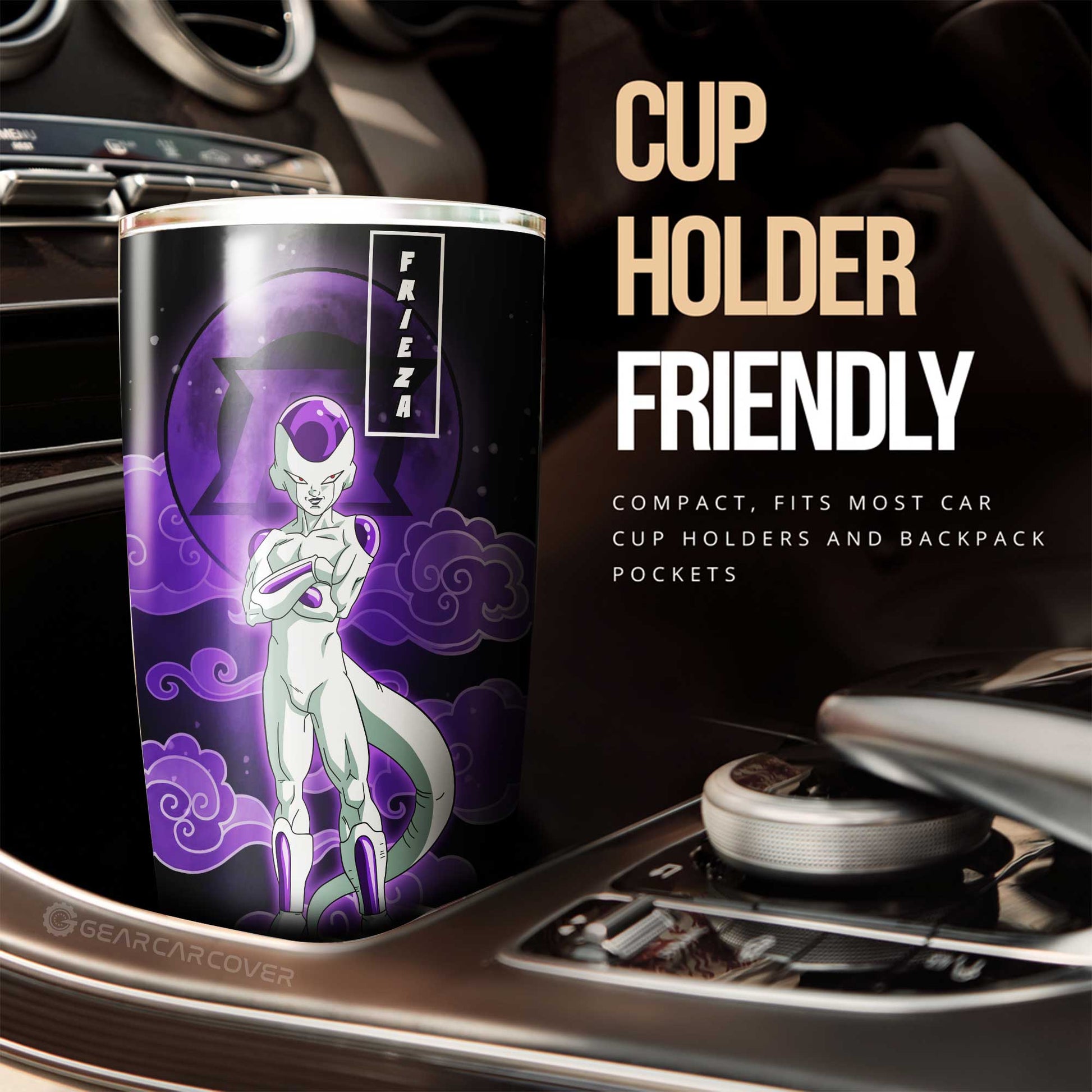 Frieza Tumbler Cup Custom Car Interior Accessories - Gearcarcover - 2