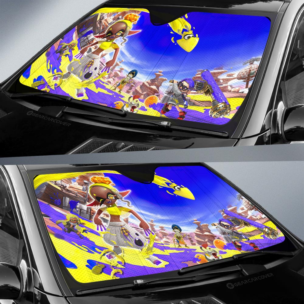 Frye Splatoon Car Sunshade Custom Car Accessories - Gearcarcover - 2