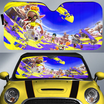 Frye Splatoon Car Sunshade Custom Car Accessories - Gearcarcover - 1