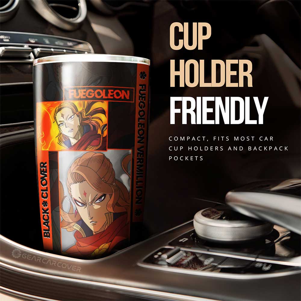 Fuegoleon Vermillion Tumbler Cup Custom - Gearcarcover - 2