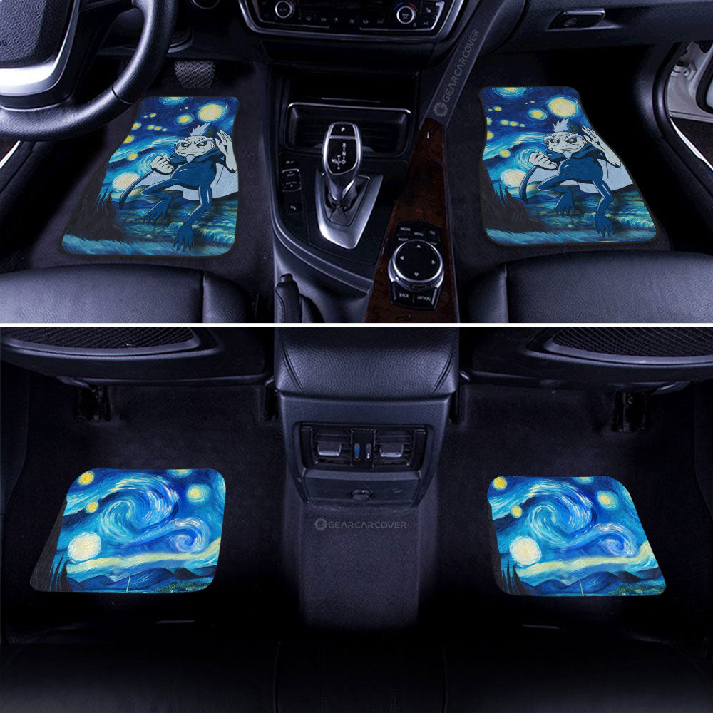 Fukasaku Car Floor Mats Custom Starry Night Styles - Gearcarcover - 2