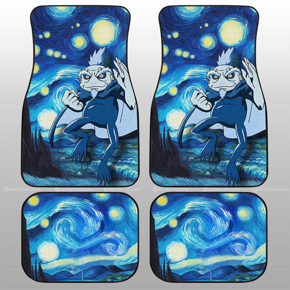 Fukasaku Car Floor Mats Custom Starry Night Styles - Gearcarcover - 1