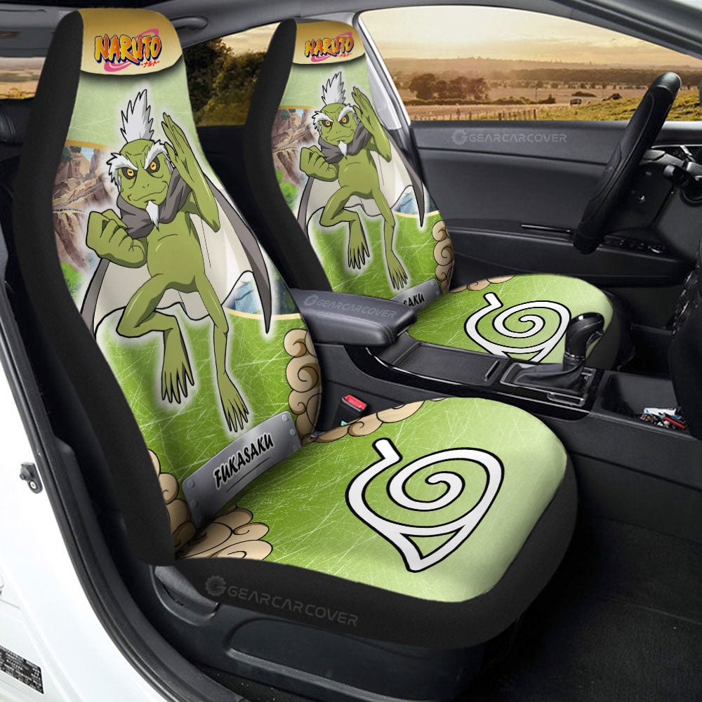 Fukasaku Car Seat Covers Custom Anime Car Accessories - Gearcarcover - 2