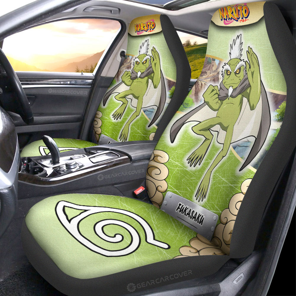 Fukasaku Car Seat Covers Custom Anime Car Accessories - Gearcarcover - 3