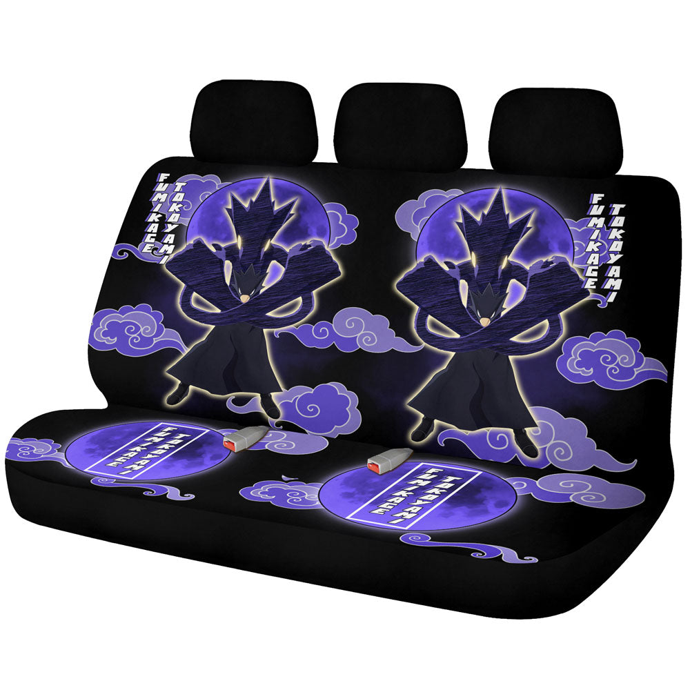 Fumikage Tokoyami Car Back Seat Covers Custom Car Accessories - Gearcarcover - 1