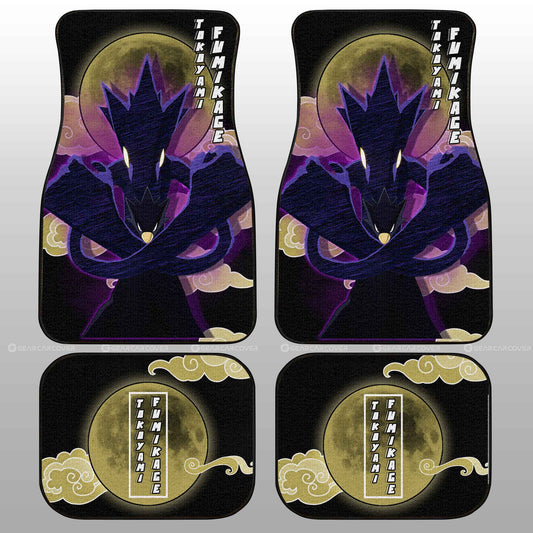 Fumikage Tokoyami Car Floor Mats Custom Car Interior Accessories - Gearcarcover - 2