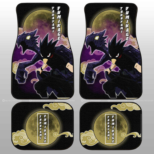 Fumikage Tokoyami Car Floor Mats Custom Car Interior Accessories - Gearcarcover - 2