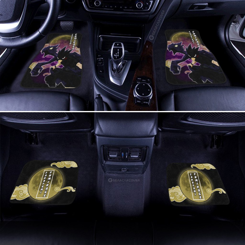 Fumikage Tokoyami Car Floor Mats Custom Car Interior Accessories - Gearcarcover - 3