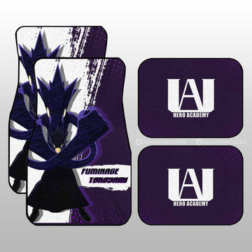 Fumikage Tokoyami Car Floor Mats Custom For Fans - Gearcarcover - 1