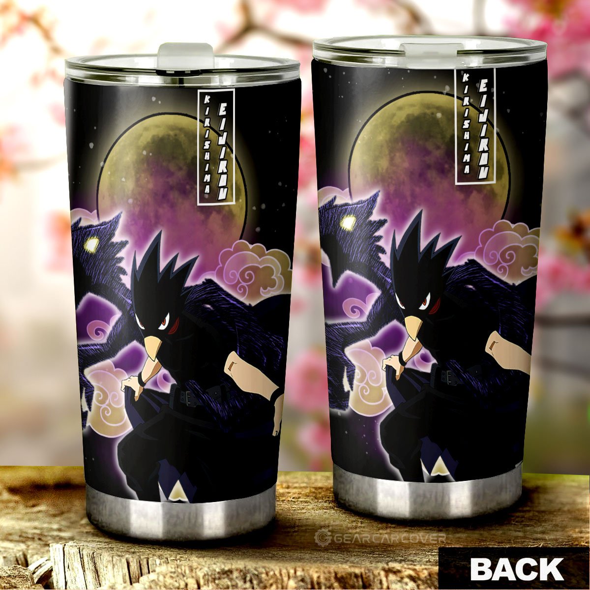 Fumikage Tokoyami Tumbler Cup Custom Car Interior Accessories - Gearcarcover - 2