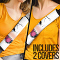 Funny Ahegao Face Seat Belt Covers Custom Ahegao Car Accessories - Gearcarcover - 2