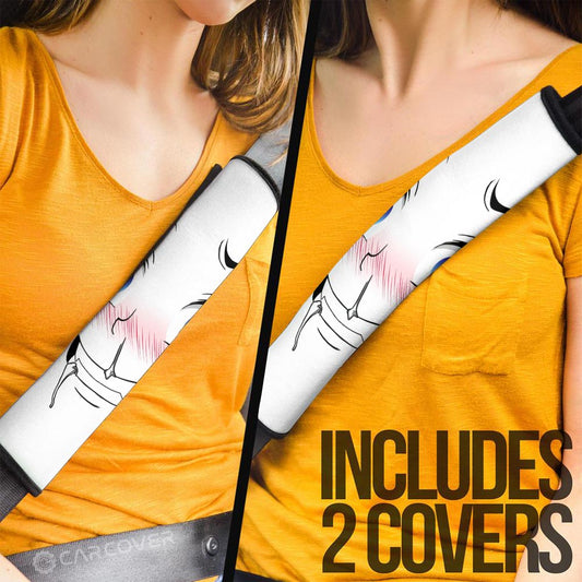 Funny Ahegao Face Seat Belt Covers Custom Ahegao Car Accessories - Gearcarcover - 2