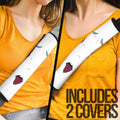Funny Face Seat Belt Covers Custom Ahegao Car Accessories - Gearcarcover - 2