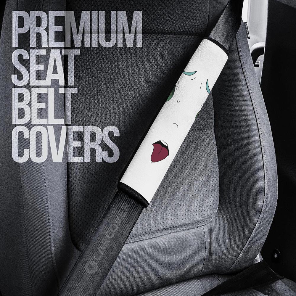 Funny Face Seat Belt Covers Custom Ahegao Car Accessories - Gearcarcover - 3