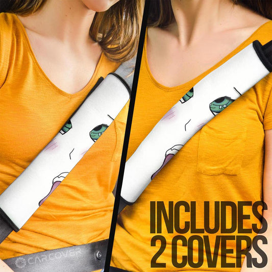 Funny Face Seat Belt Covers Custom Ahegao Car Accessories - Gearcarcover - 2