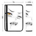 Funny Face Seat Belt Covers Custom Ahegao Car Accessories - Gearcarcover - 1
