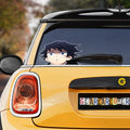 Funny Giyuu Face Car Sticker Custom Car Accessories - Gearcarcover - 1