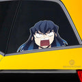 Funny Inosuke Face Car Sticker Custom Car Accessories - Gearcarcover - 2