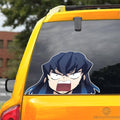 Funny Inosuke Face Car Sticker Custom Car Accessories - Gearcarcover - 3