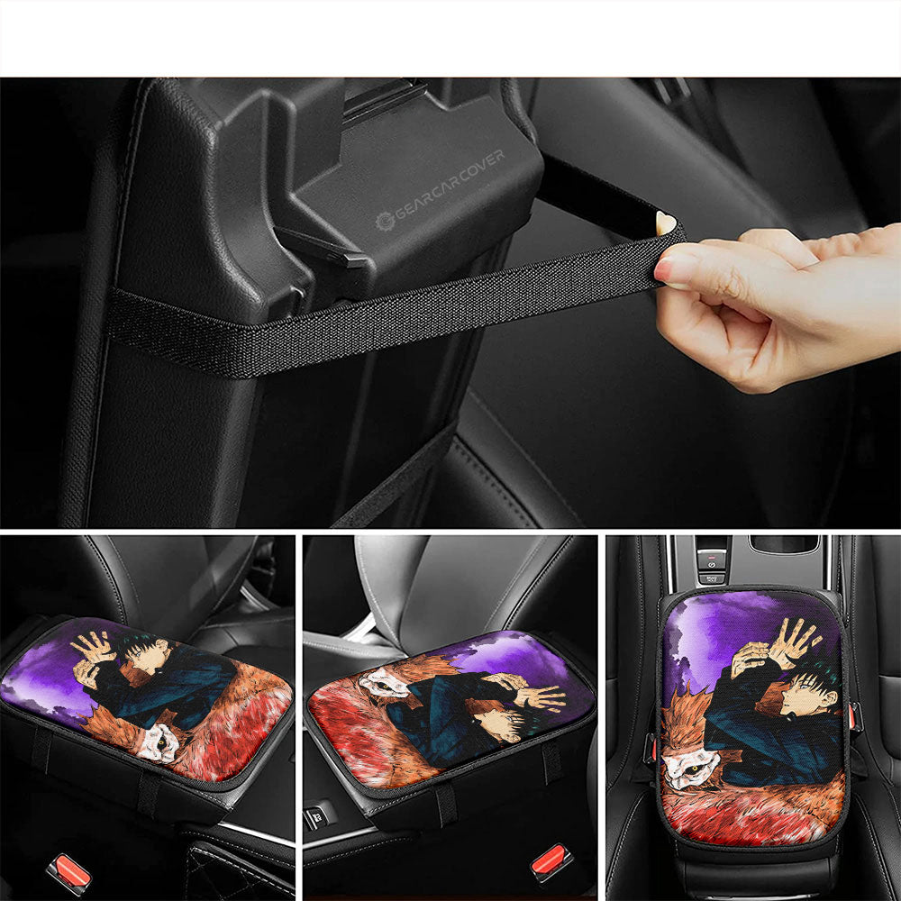 Fushiguro Megumi Car Center Console Cover Collection - Gearcarcover - 4