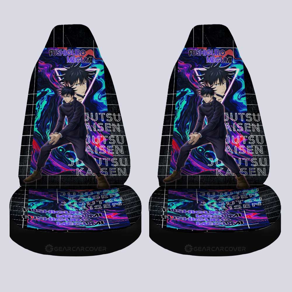 Fushiguro Megumi Car Seat Covers Custom Car Accessories - Gearcarcover - 2