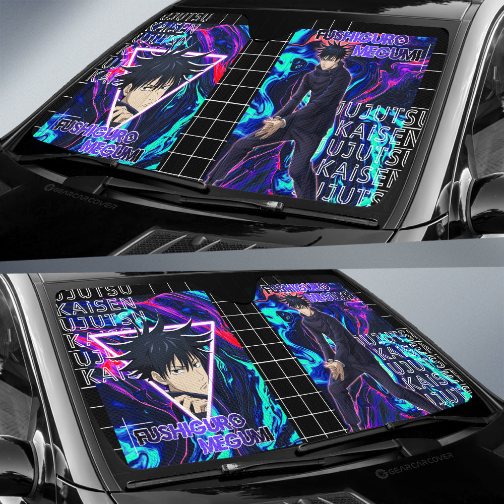 Fushiguro Megumi Car Sunshade Custom Car Interior Accessories - Gearcarcover - 3