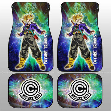 Future Trunks Car Floor Mats Custom Dragon Ball Anime Car Accessories - Gearcarcover - 1