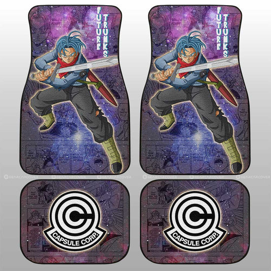 Future Trunks Car Floor Mats Custom Galaxy Style Car Accessories - Gearcarcover - 2